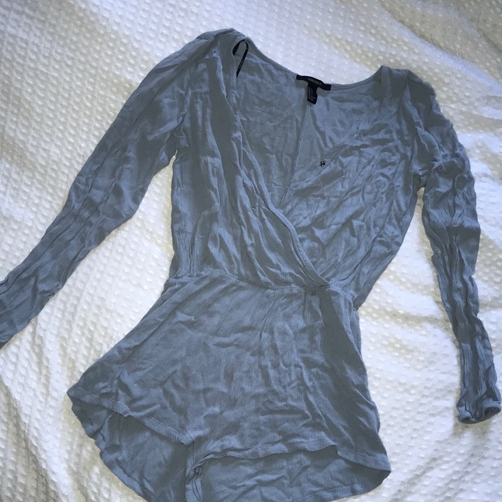 Light Blue Romper